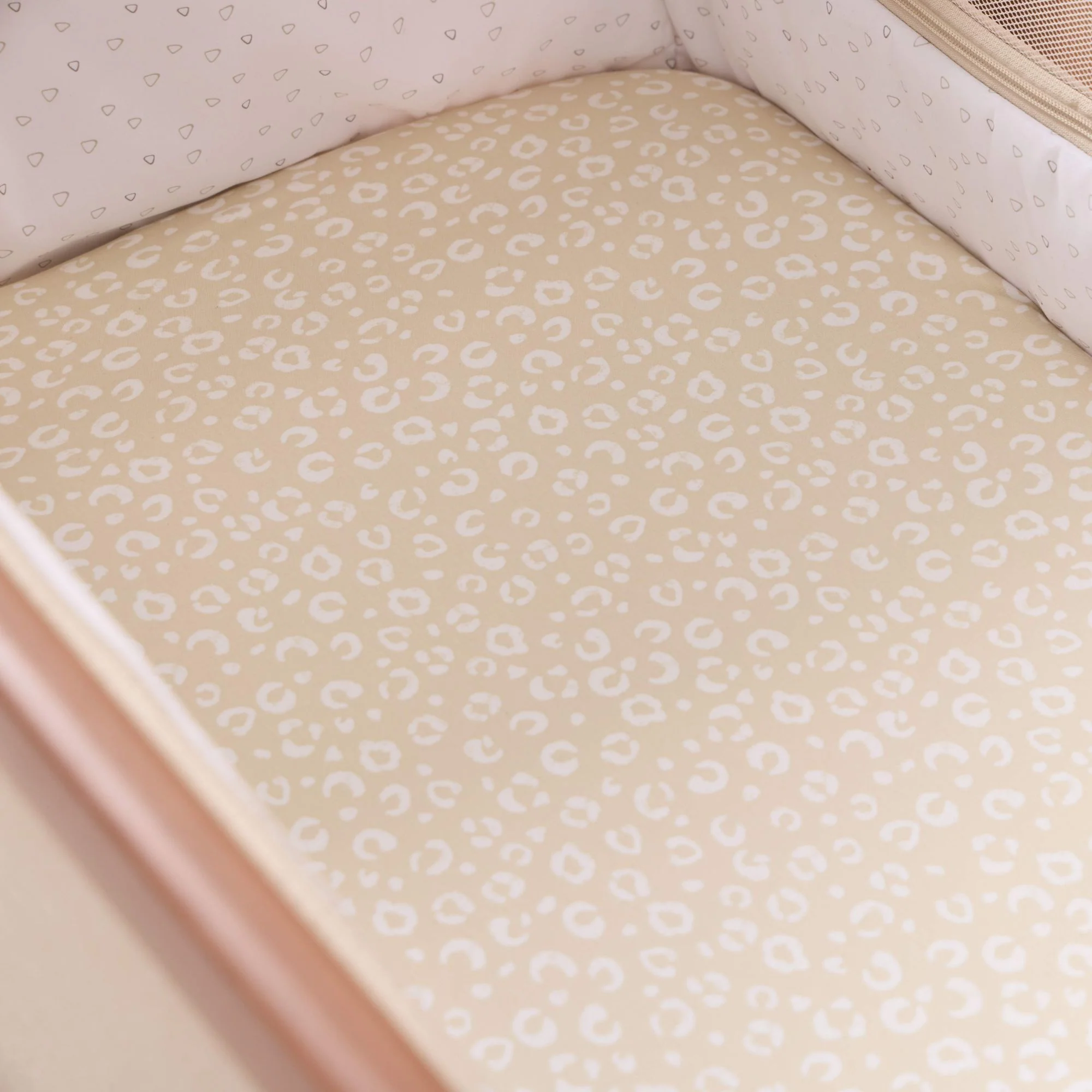 Bedside Crib Fitted Sheets 2pk