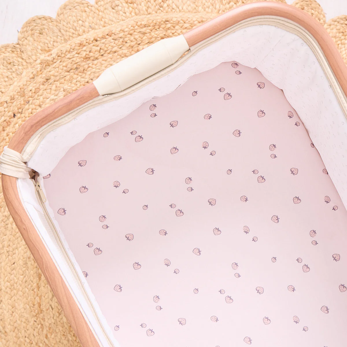 Bedside Crib Fitted Sheets 2pk
