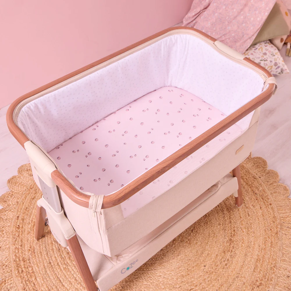 Bedside Crib Fitted Sheets 2pk - Image 5