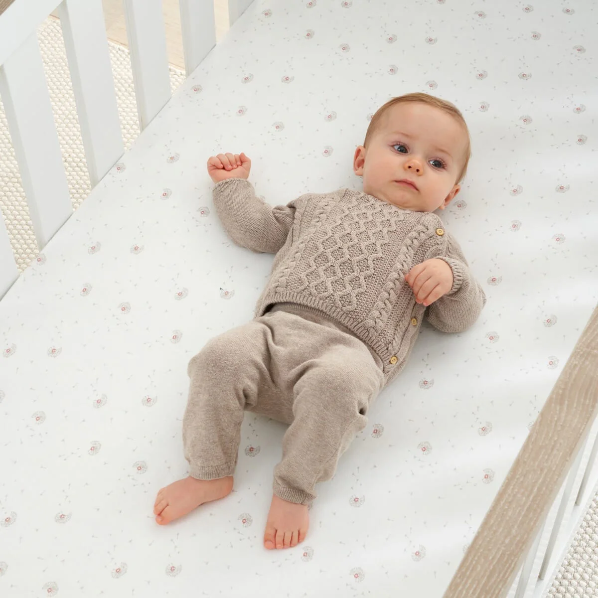 Cot Bed Fitted Sheets 2pk - Image 3