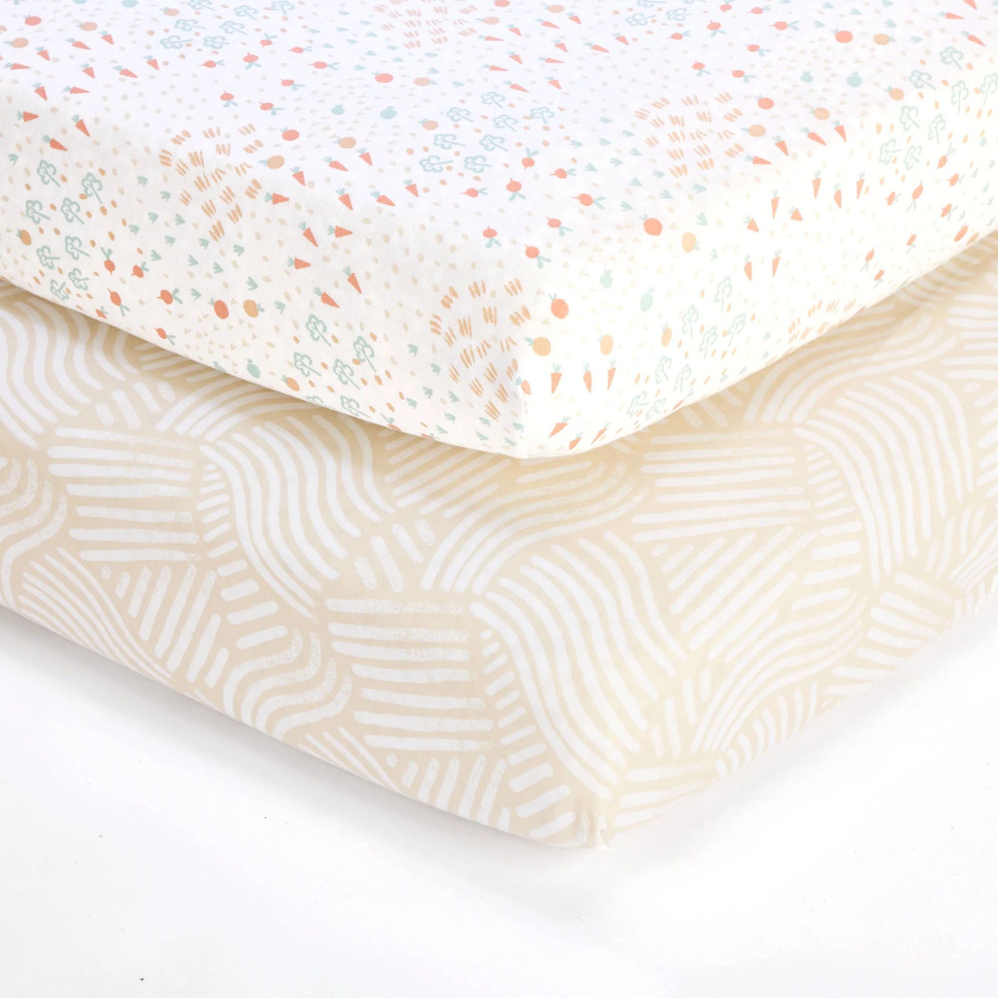 Cot Bed Fitted Sheets 2pk - Image 2