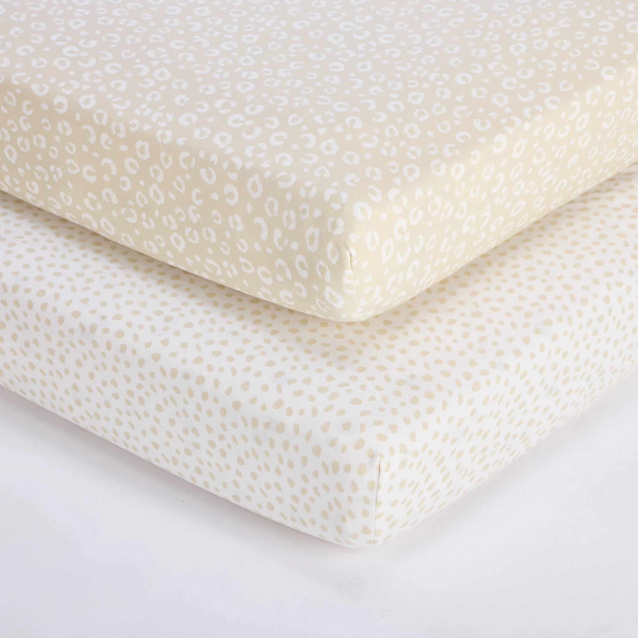 Cot Bed Fitted Sheets 2pk - Image 2