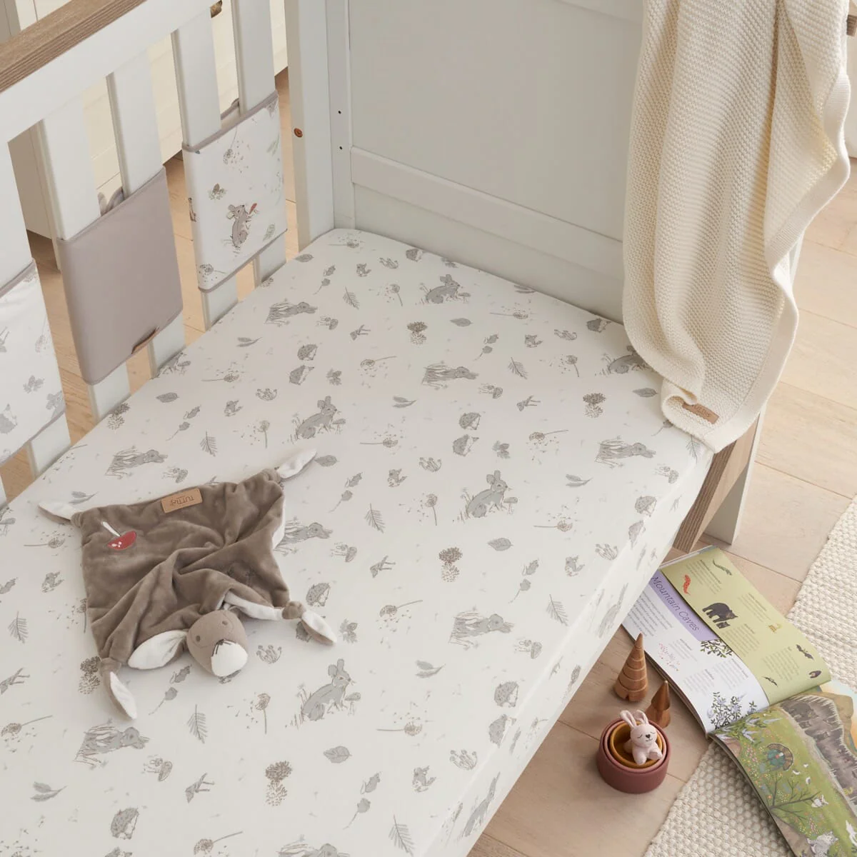 Cot Fitted Sheets 2pk