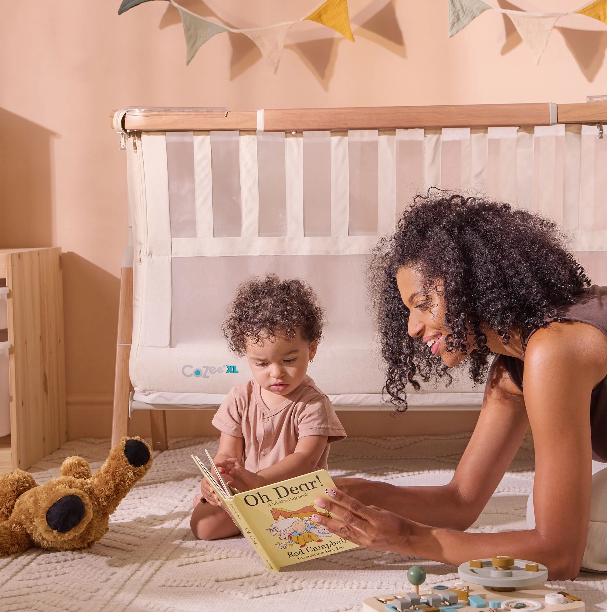 CoZee XL Bedside Crib & Cot - Image 6