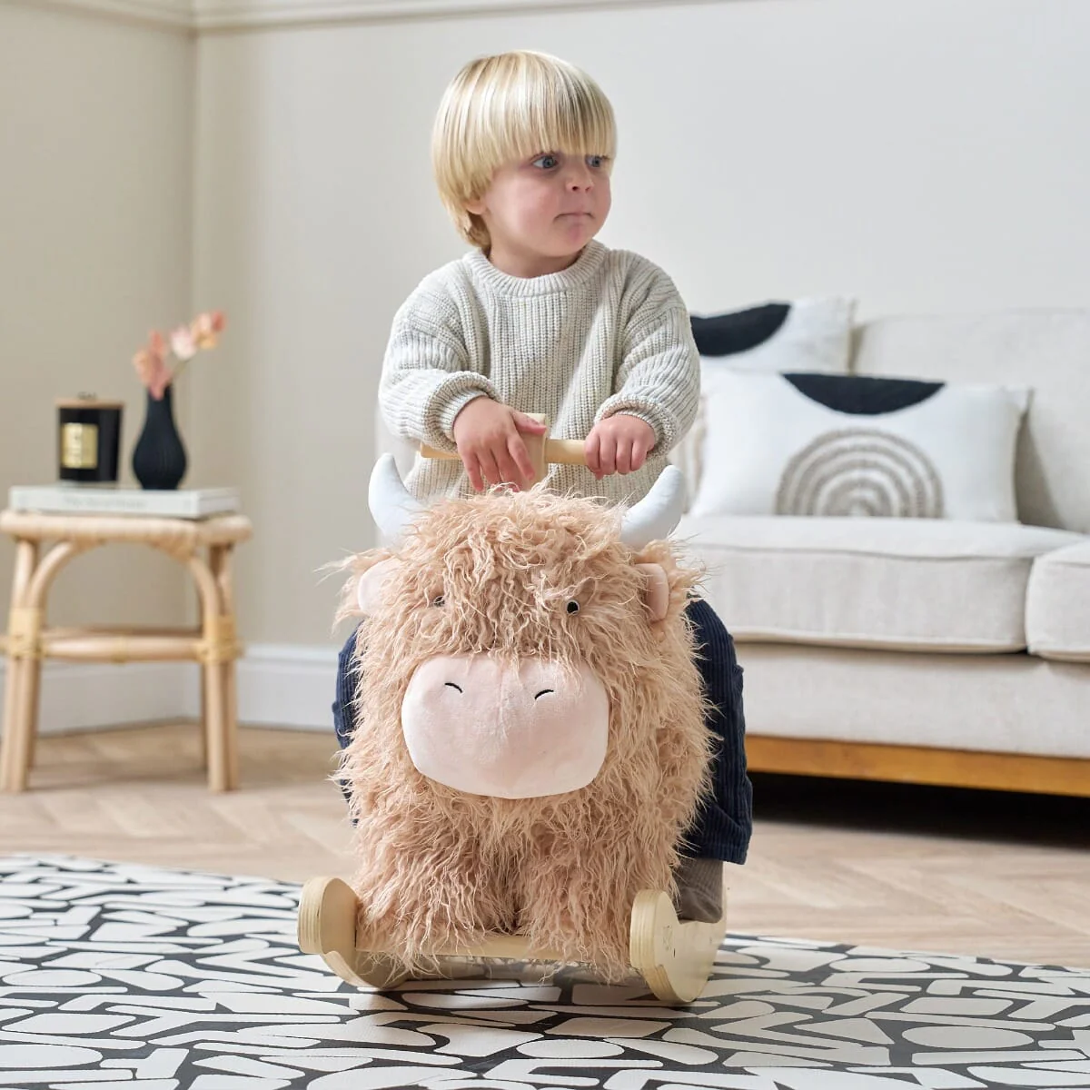 Douglas the Highland Cow Rocking Toy - Image 5