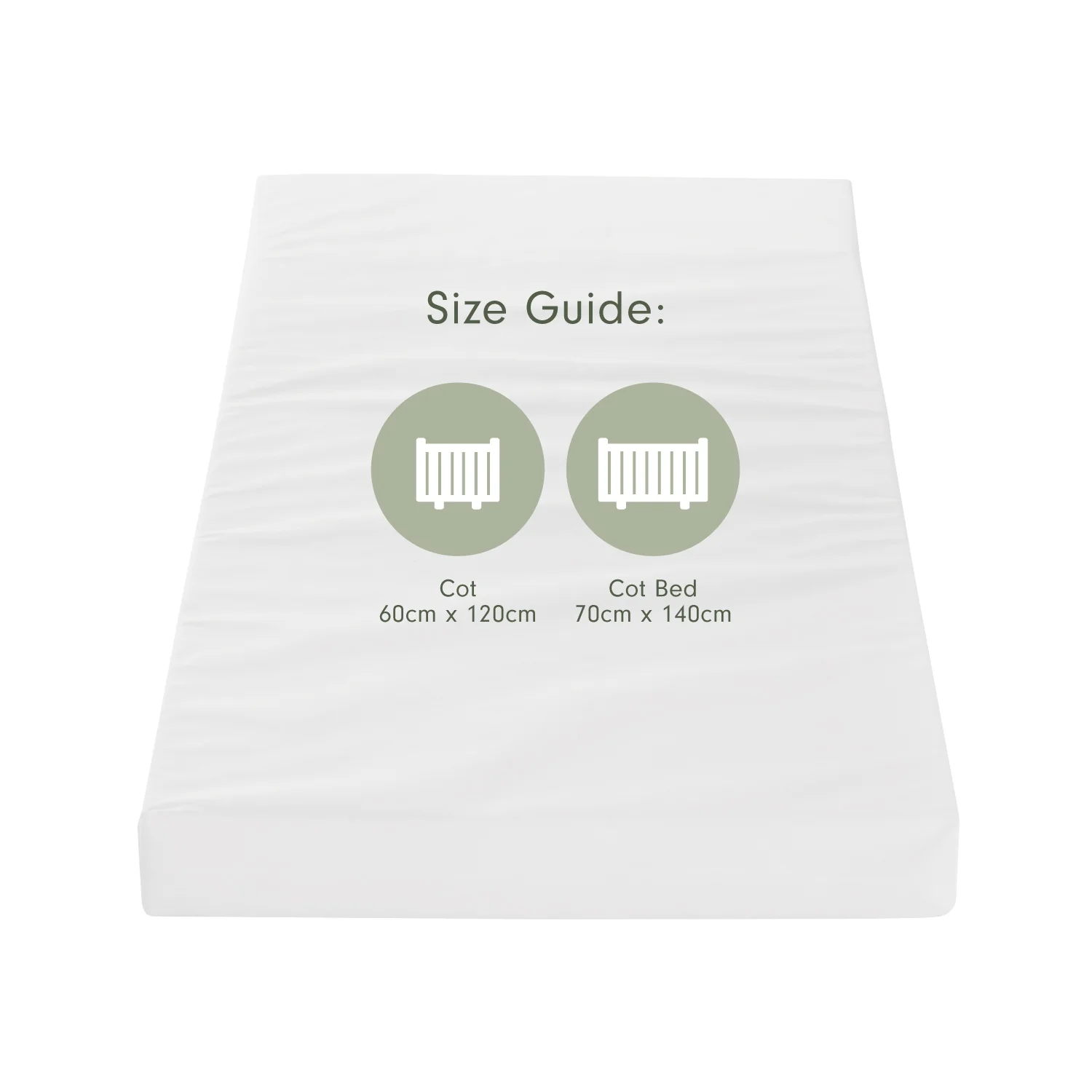 Eco Fibre Cot Bed Mattress (70 x 140 cm) - Image 3