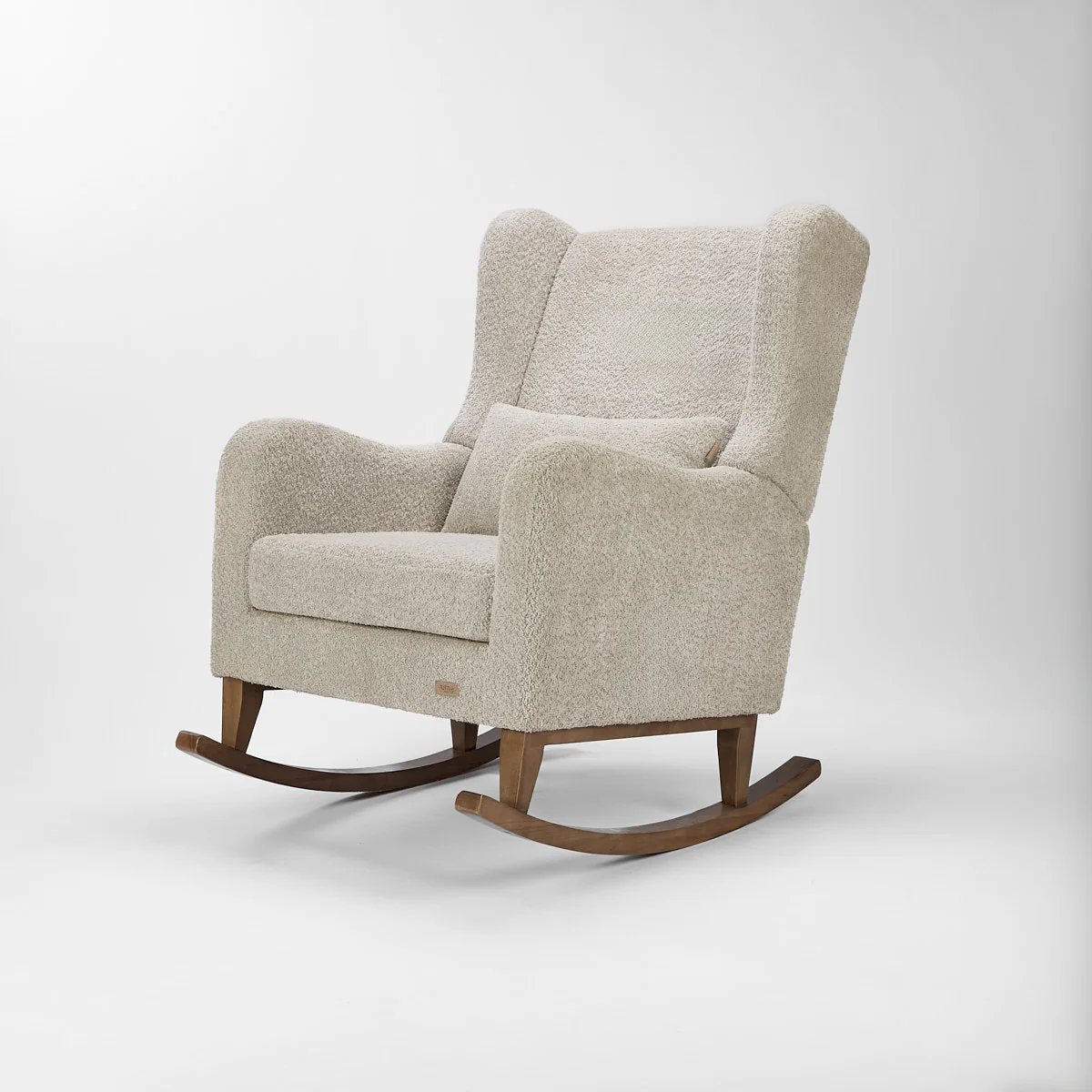 Harper Wingback Rocking Chair & Footstool - Image 7