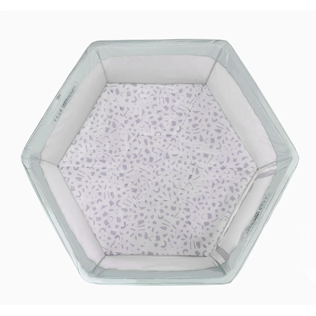 Hexa Playpen – Leaf / Terrazzo - Image 10