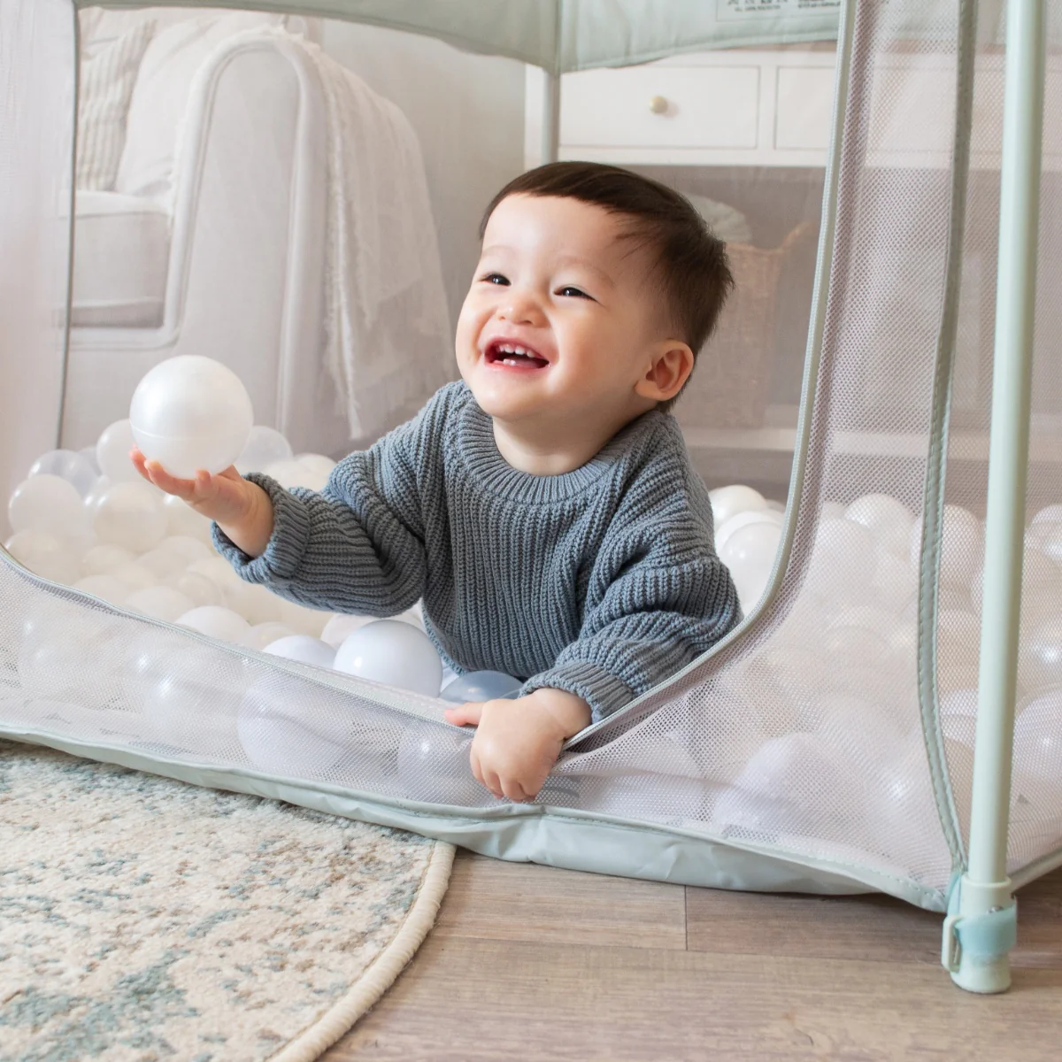Hexa Playpen – Leaf / Terrazzo - Image 5