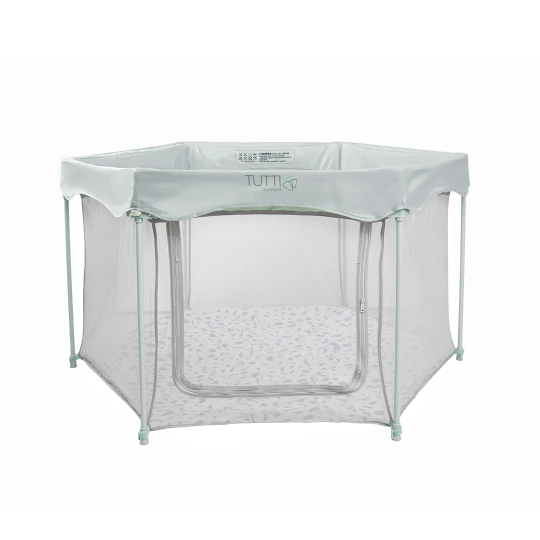 Hexa Playpen – Leaf / Terrazzo - Image 9