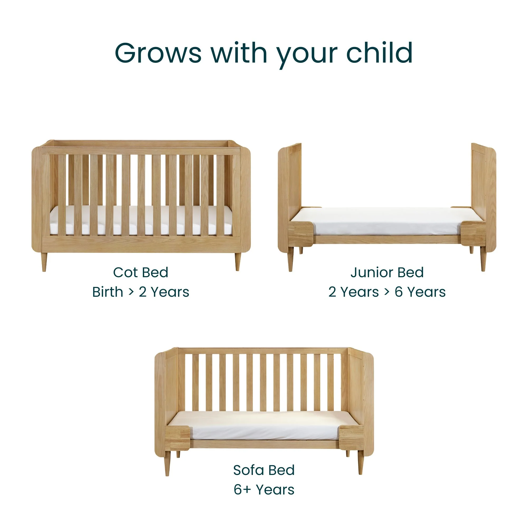 Japandi Cot Bed - Image 9