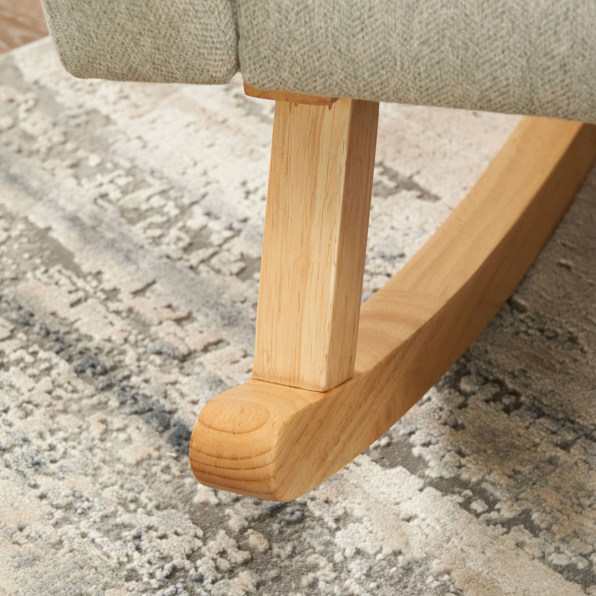 Jonah Rocking Chair & Foot Stool - Image 4