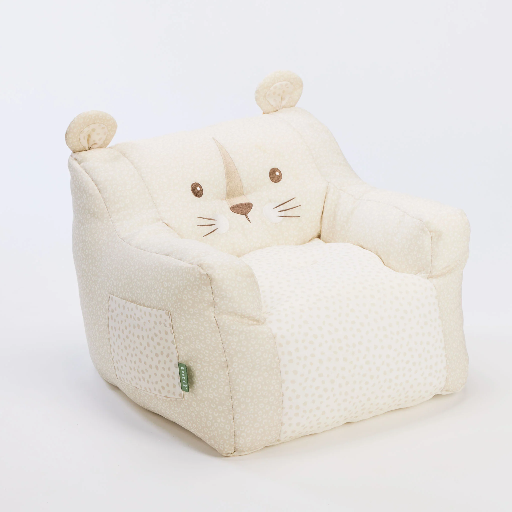 Larry Leopard Beanbag Chair - Image 2