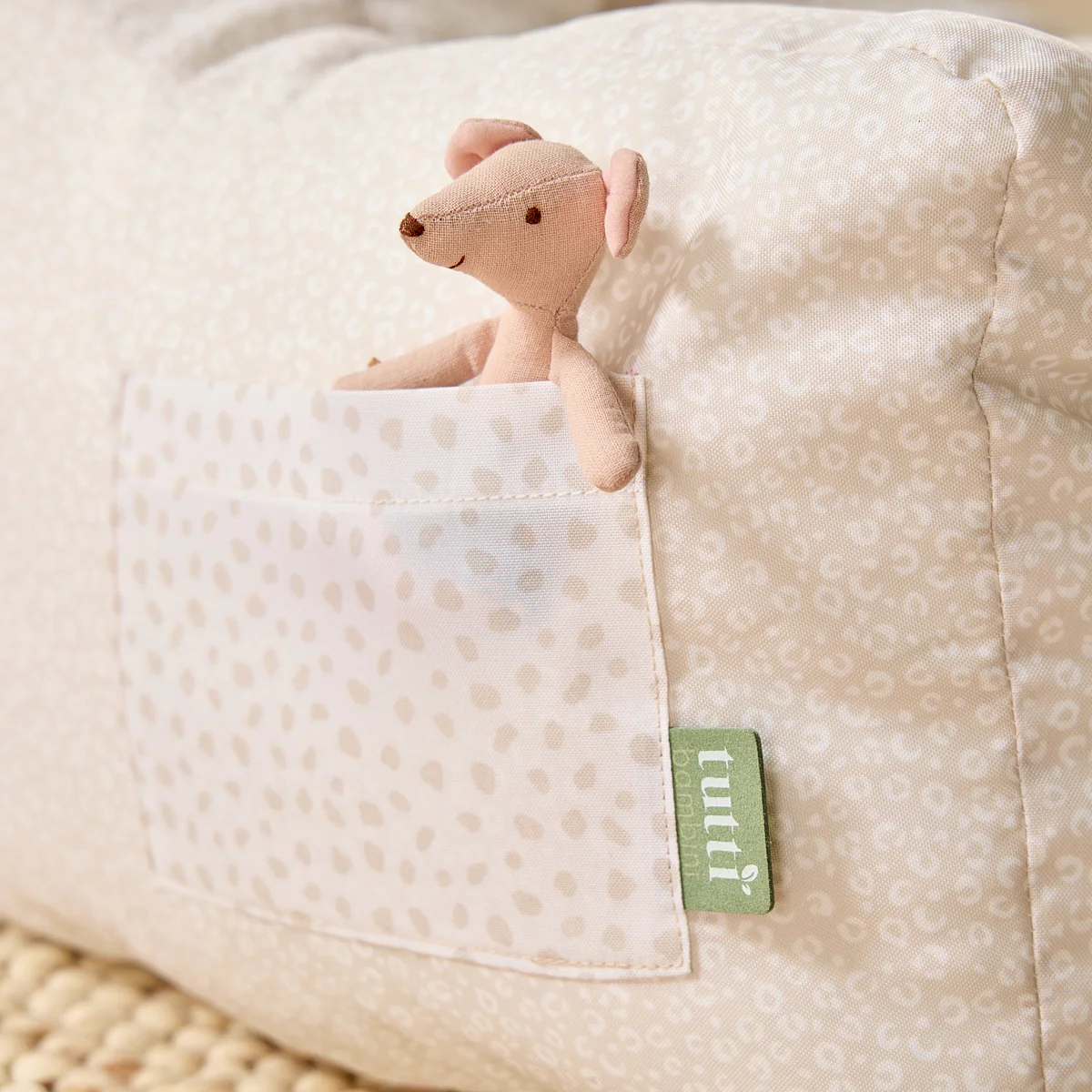 Larry Leopard Beanbag Chair - Image 4