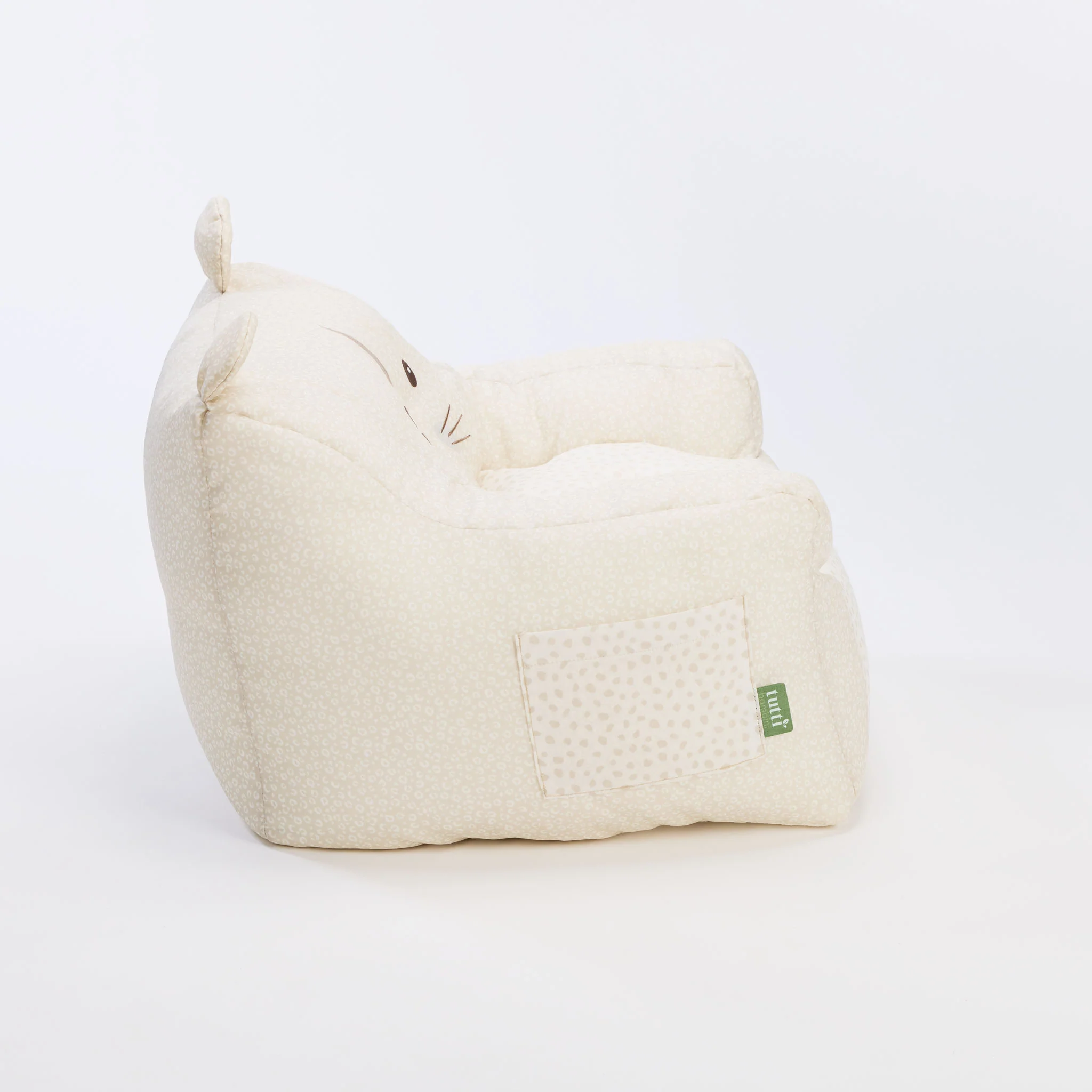 Larry Leopard Beanbag Chair - Image 7
