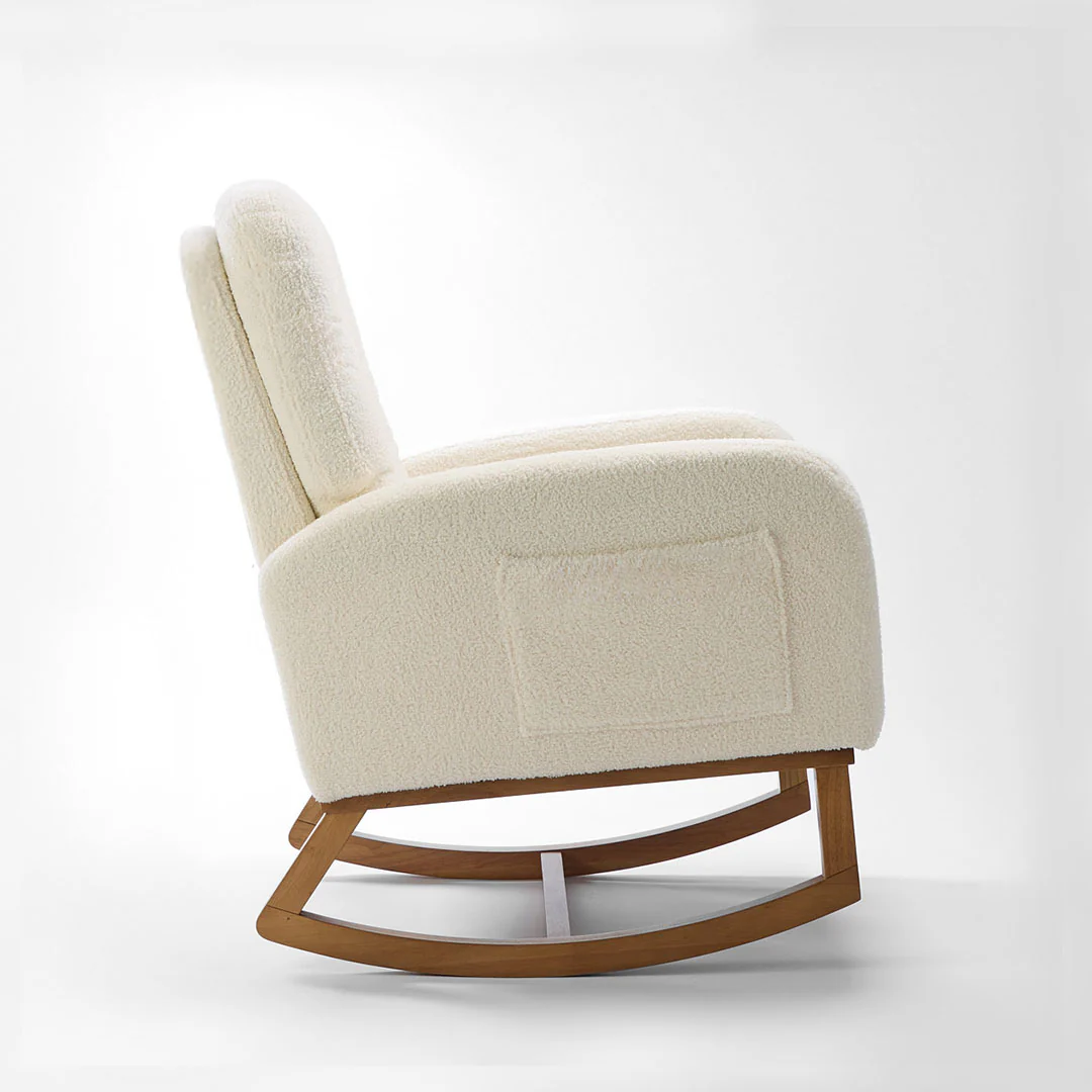 Luca Rocking Chair & Storage Footstool - Image 11