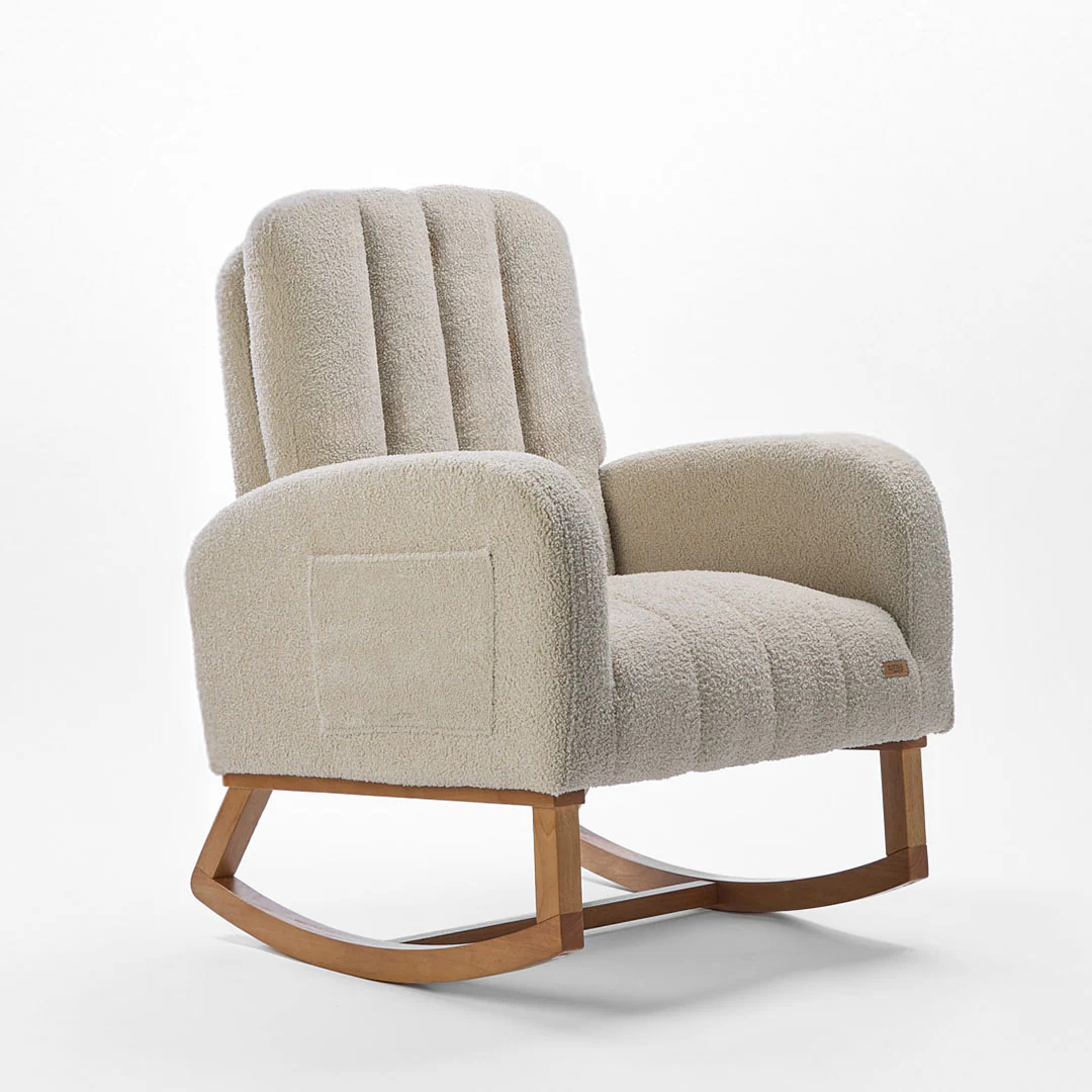 Luca Rocking Chair & Storage Footstool - Image 10