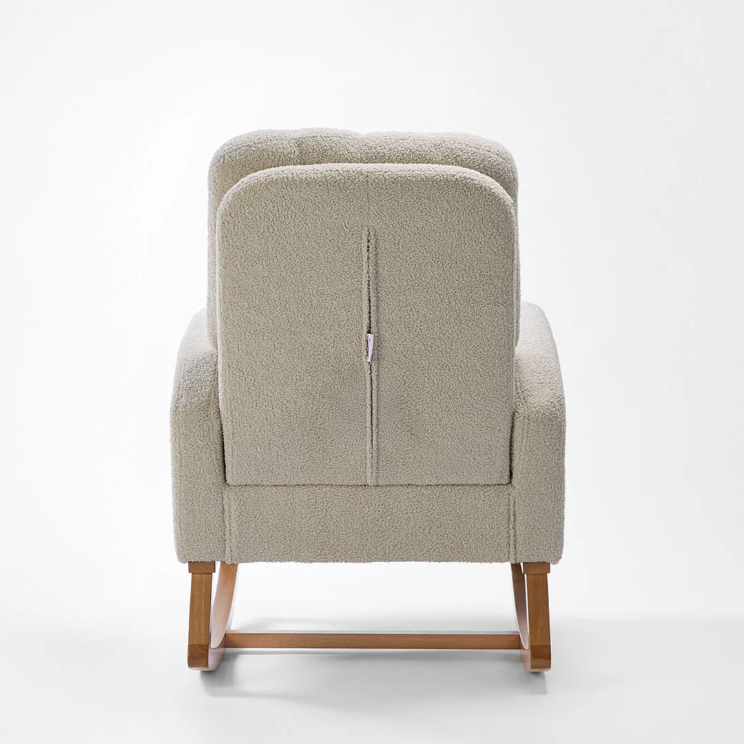Luca Rocking Chair & Storage Footstool - Image 11