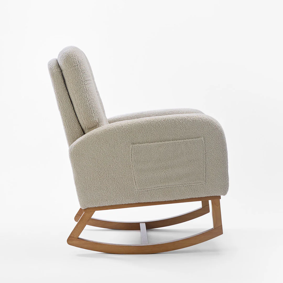 Luca Rocking Chair & Storage Footstool - Image 12
