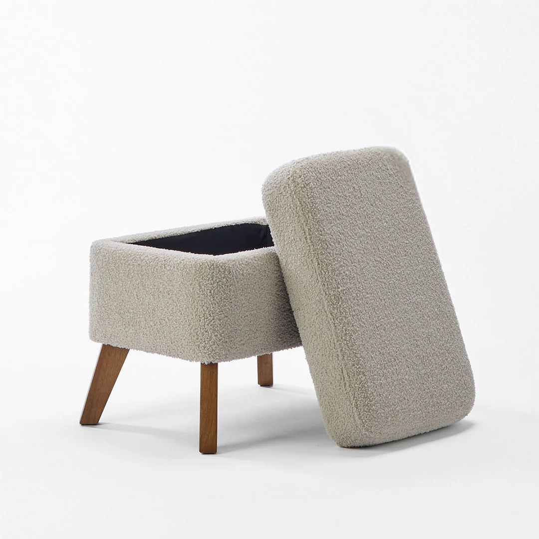 Luca Rocking Chair & Storage Footstool - Image 9