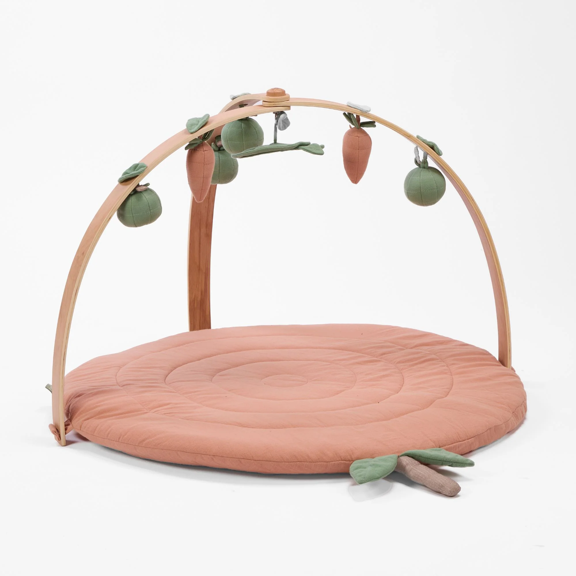 Luxury Wood & Muslin Playgym - Image 2