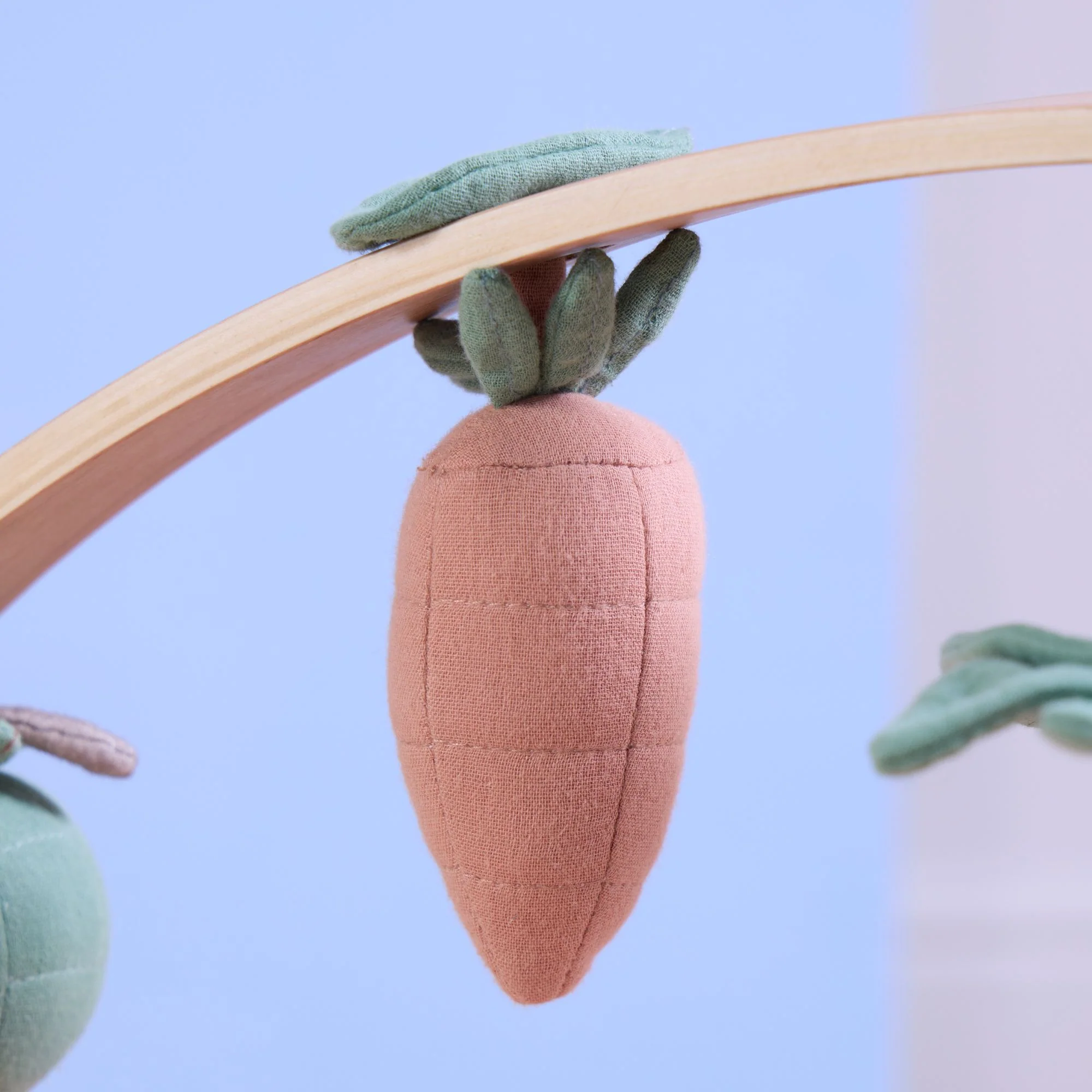 Luxury Wood & Muslin Playgym - Image 3