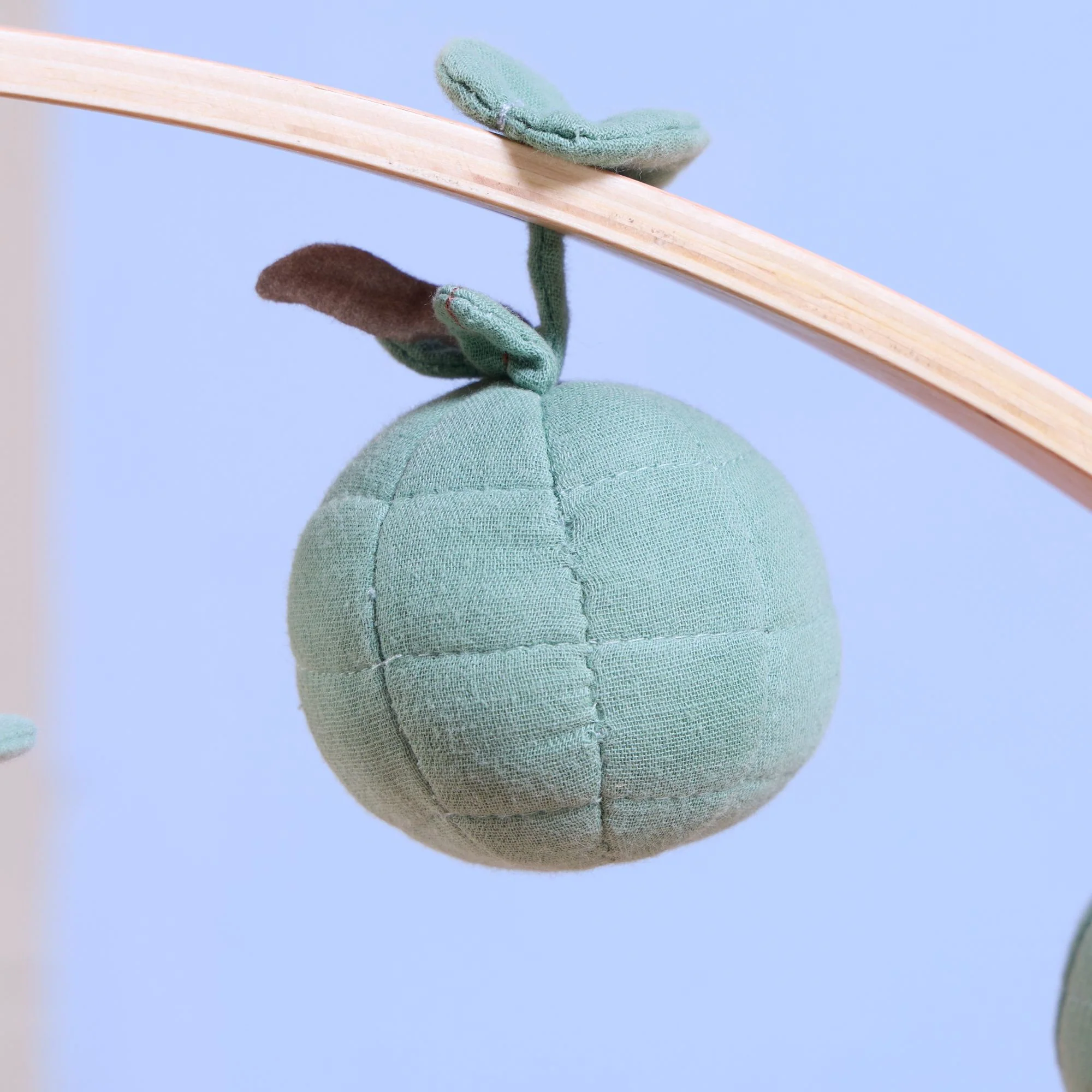 Luxury Wood & Muslin Playgym - Image 4