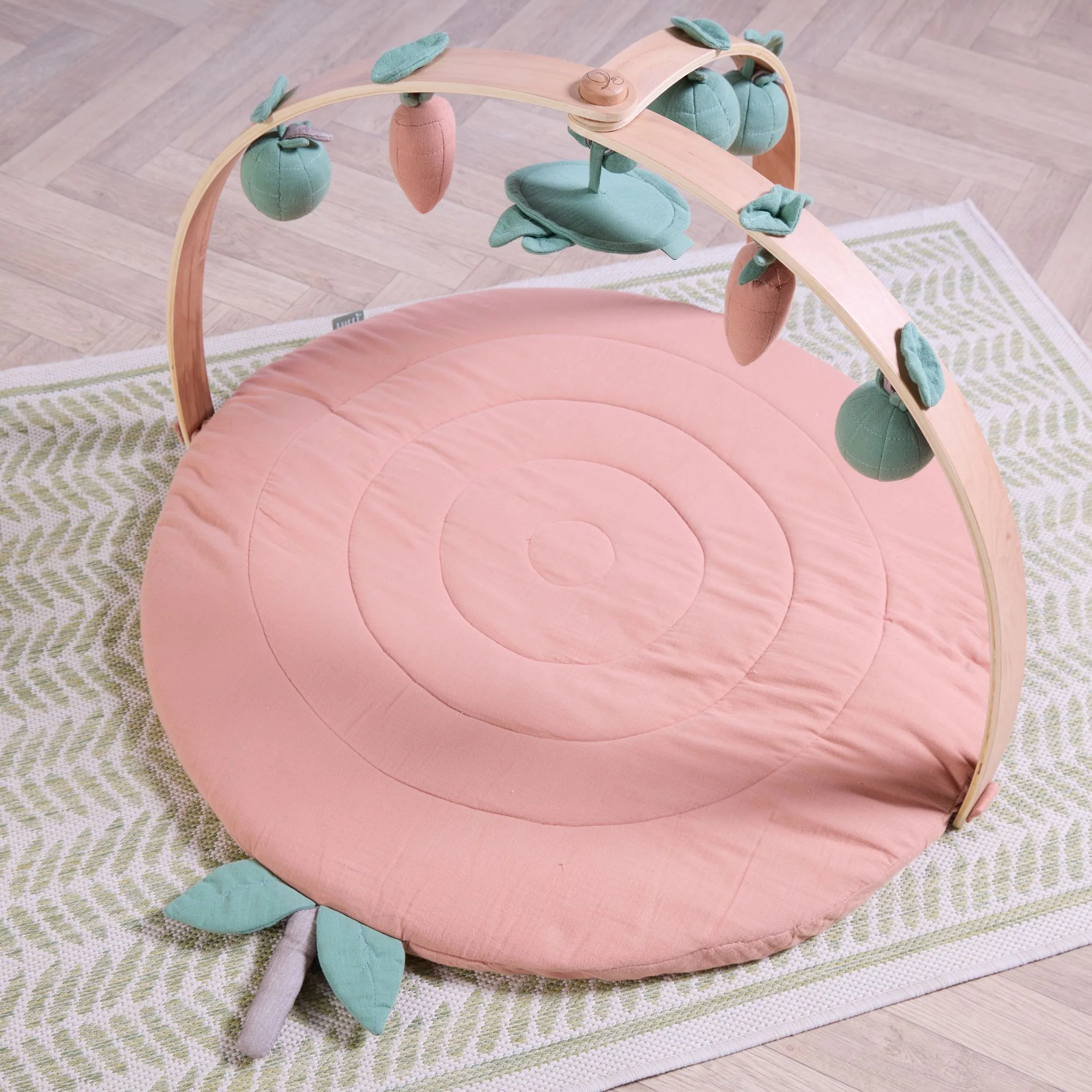 Luxury Wood & Muslin Playgym - Image 7