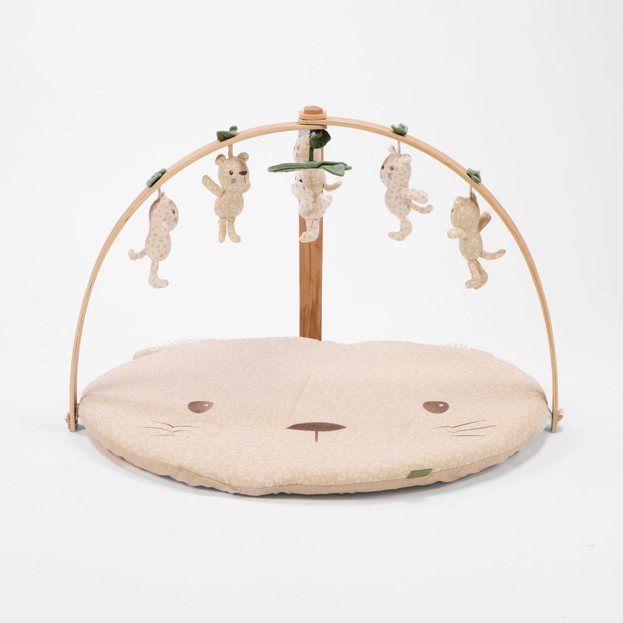 Luxury Wood & Muslin Playgym - Image 8
