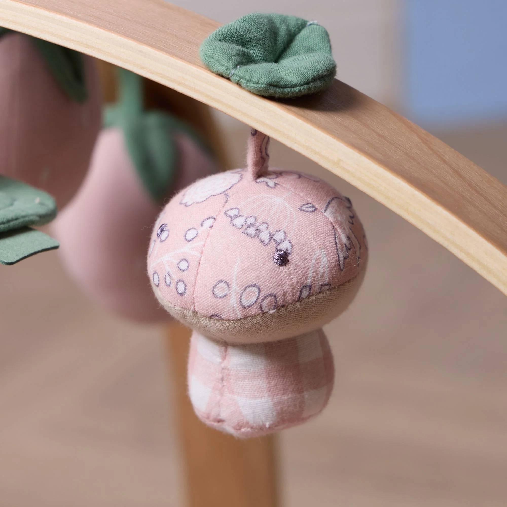 Luxury Wood & Muslin Playgym - Image 4