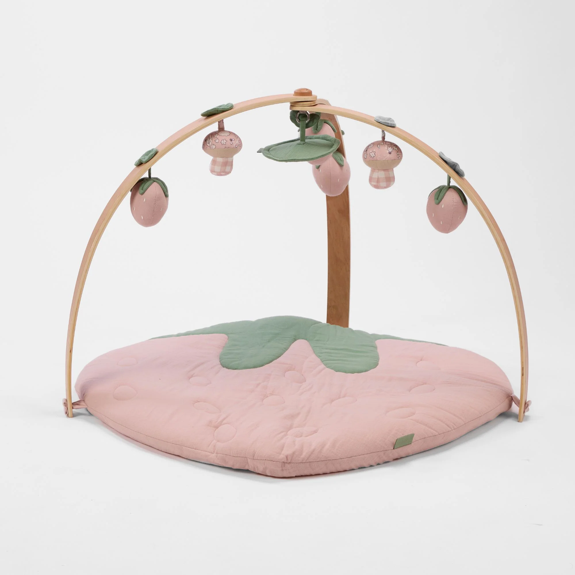 Luxury Wood & Muslin Playgym - Image 7