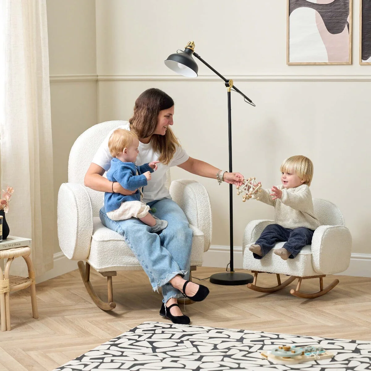 Micah Mini Me Children's Rocking Chair - Image 4