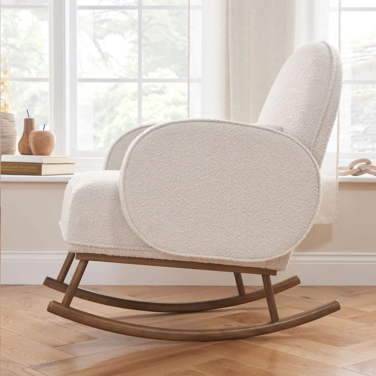 Micah Rocking Chair & Footstool - Image 4