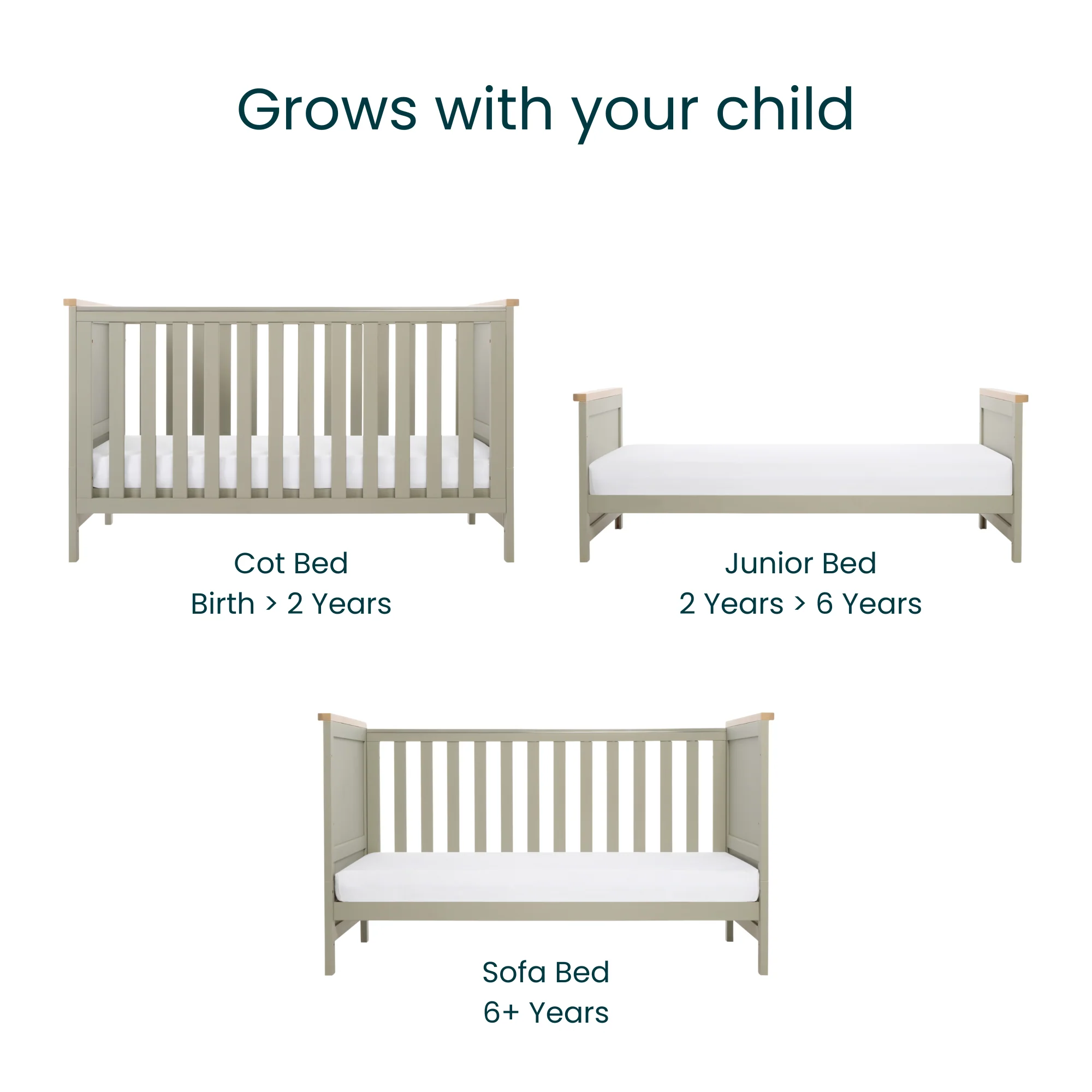 Misha Cot Bed & Cushi Changing Mat - Image 5