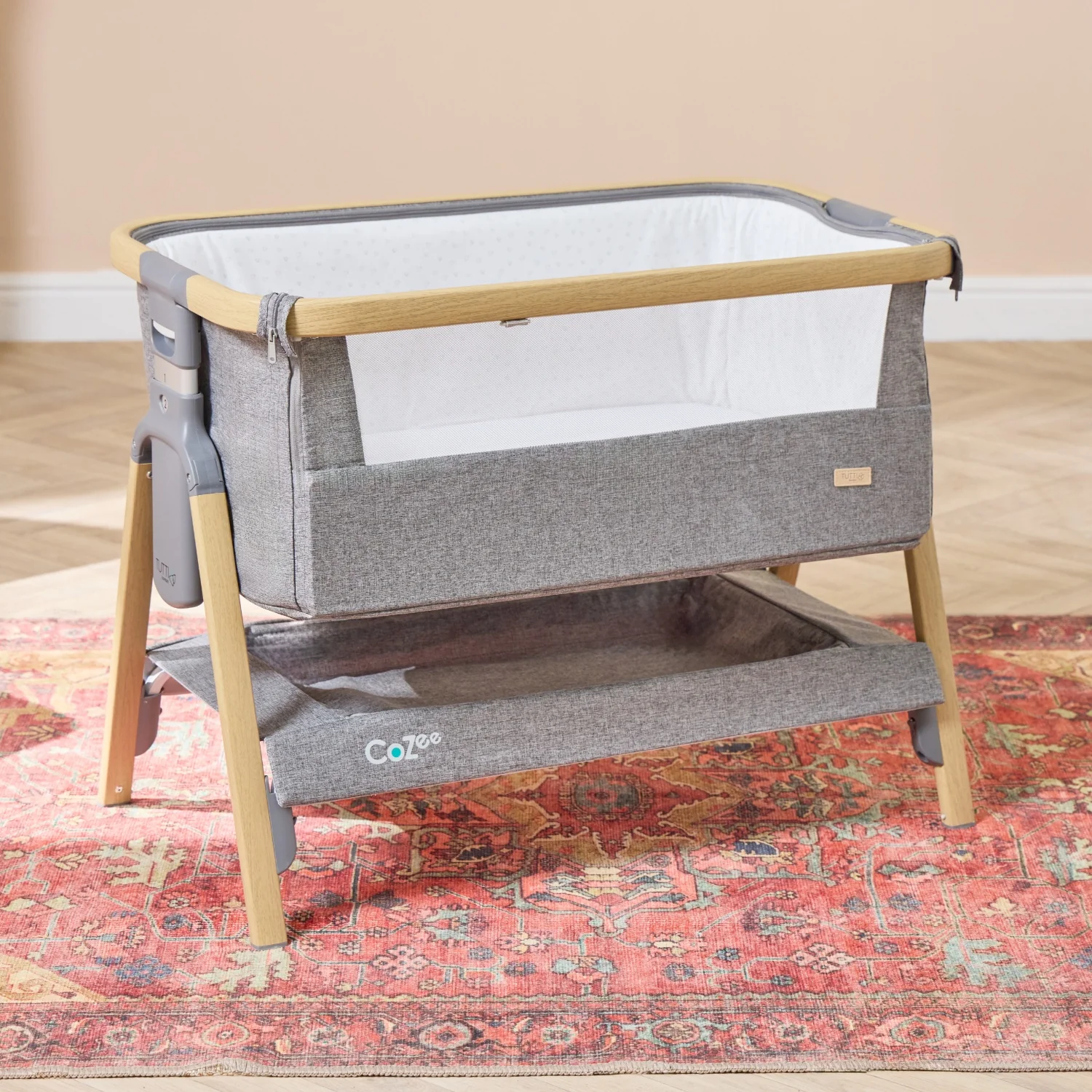 Modena Nursery Bundle With CoZee Bedside Crib (5 Piece) - Image 5