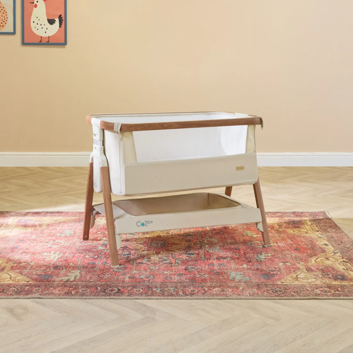 Modena Nursery Bundle With CoZee Bedside Crib (6 Piece) - Image 6