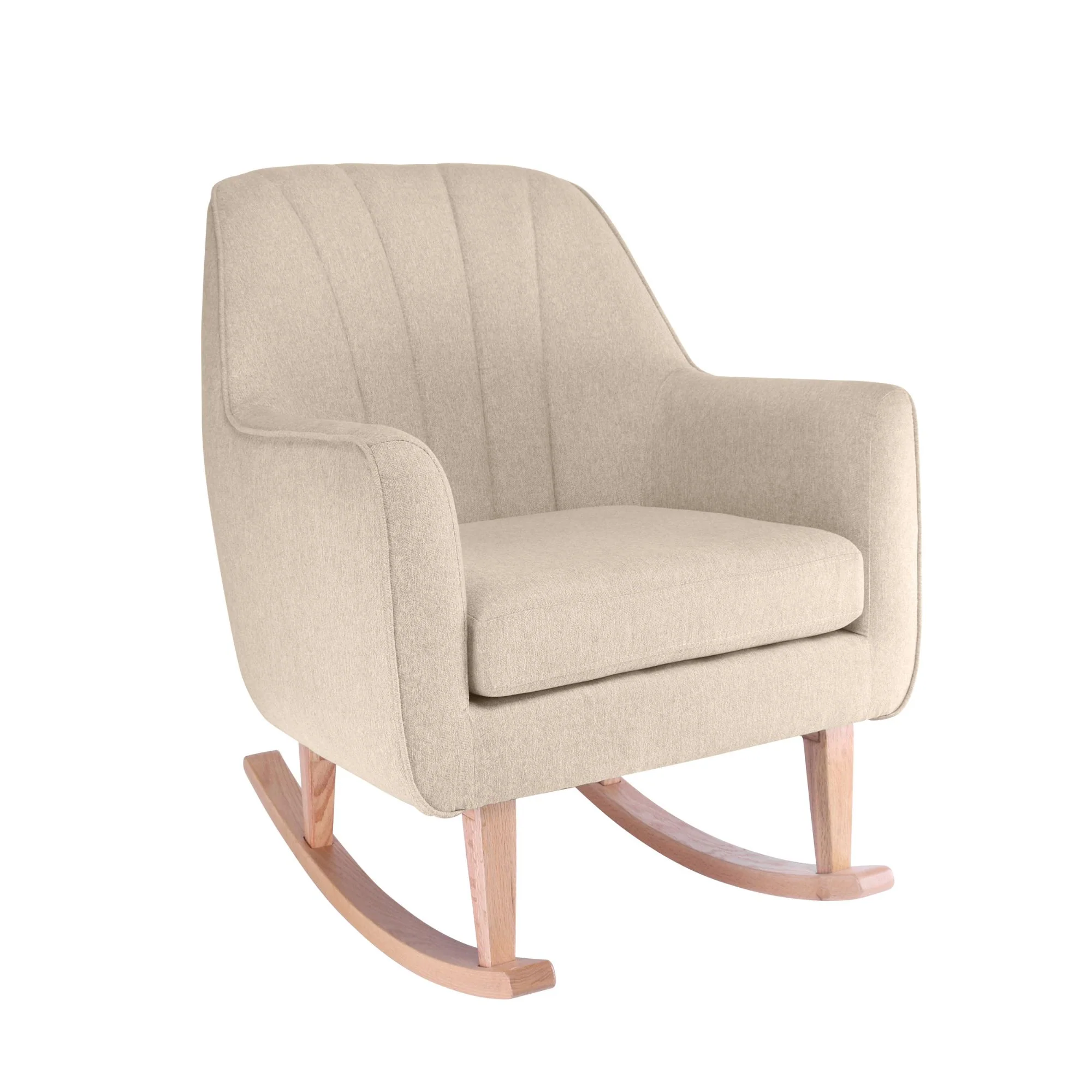 Noah Rocking Chair with Pouffe - Image 2