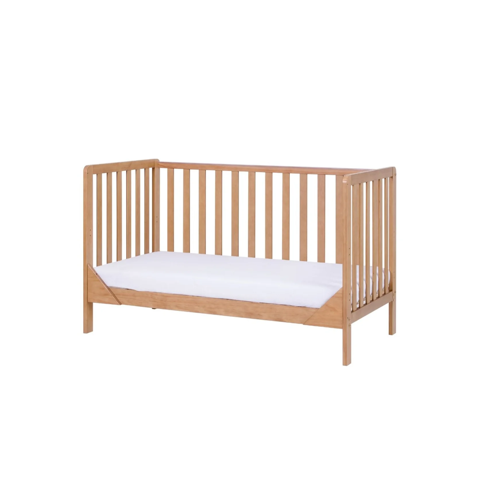 Malmo Cot Bed with Cot Top Changer & Mattress - Image 8