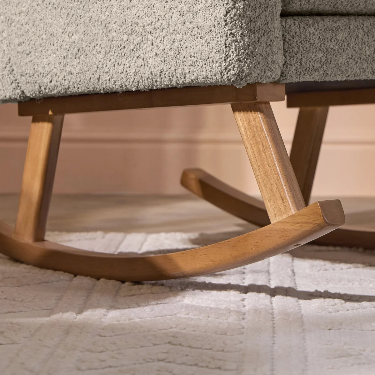 Oscar Luxe Rocking Chair & Footstool - Image 4