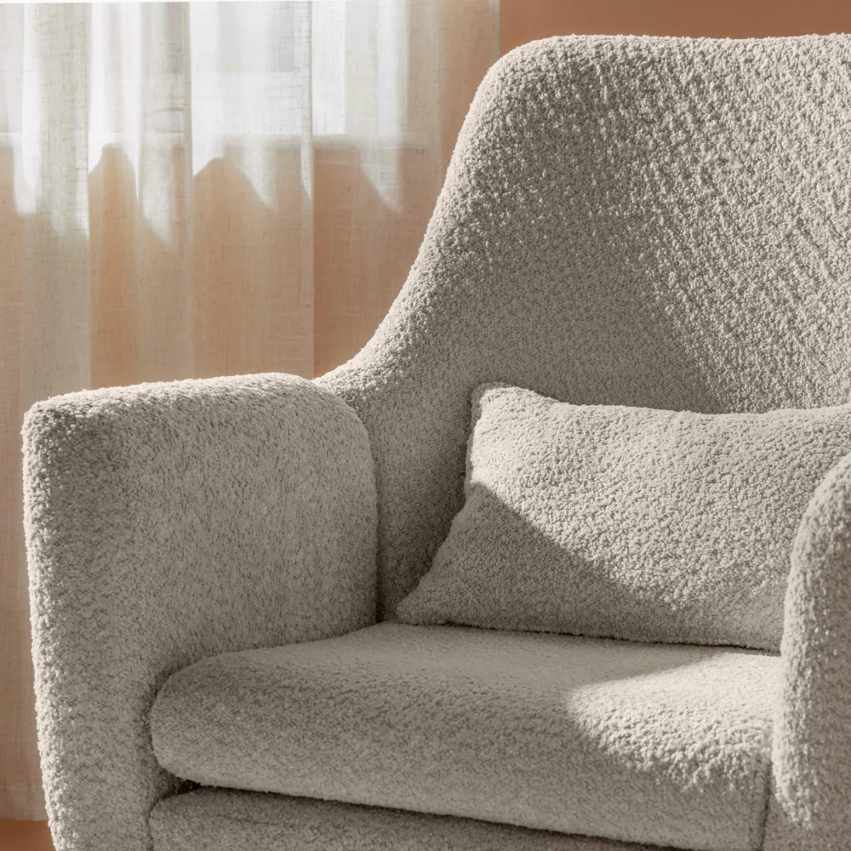 Oscar Luxe Rocking Chair & Footstool - Image 3