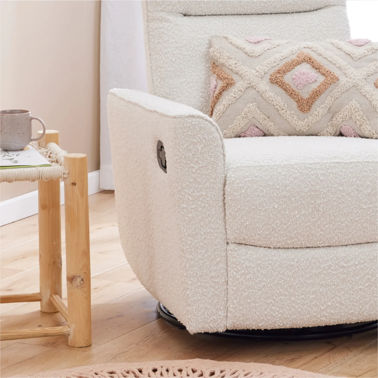 Paige Recliner Glider Nursery Chair - Image 5