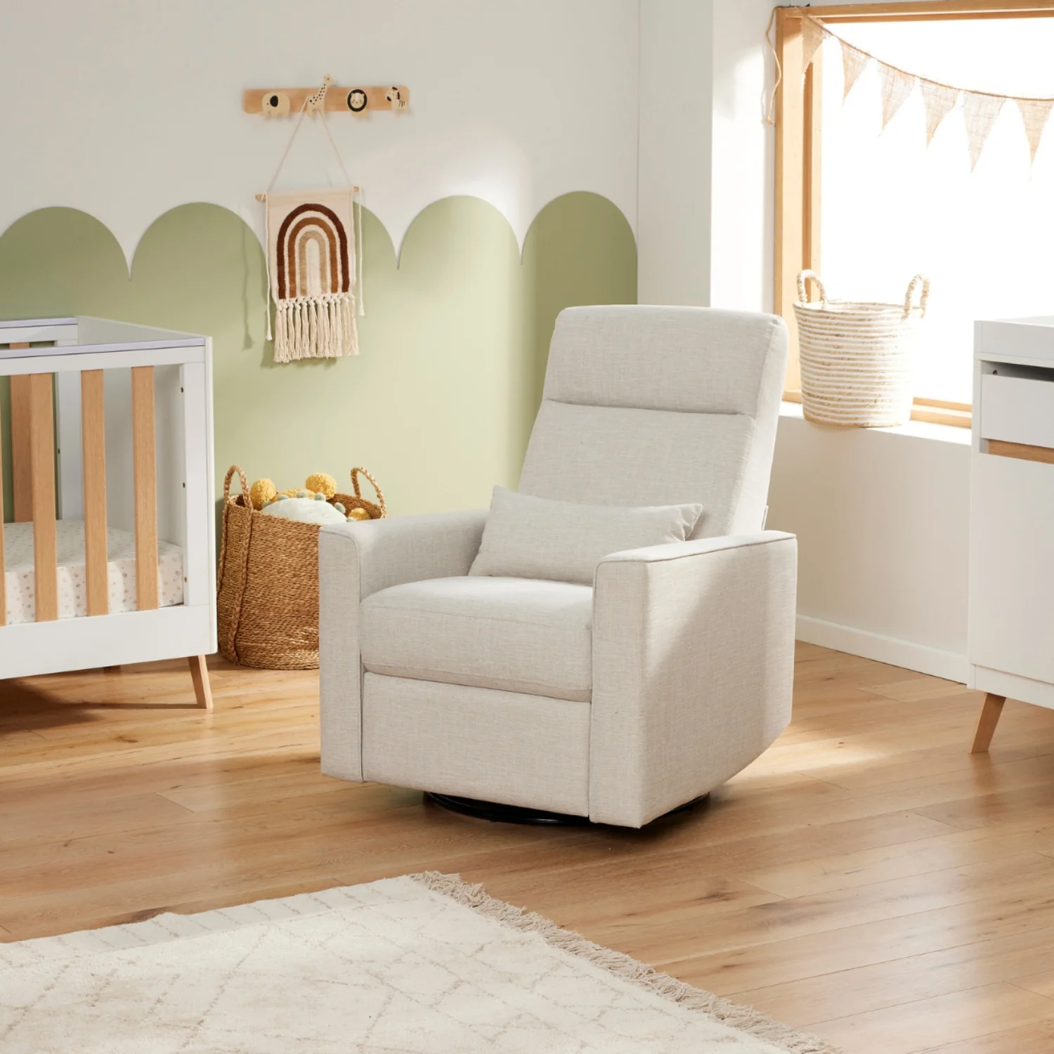 Paige Recliner Glider Nursery Chair