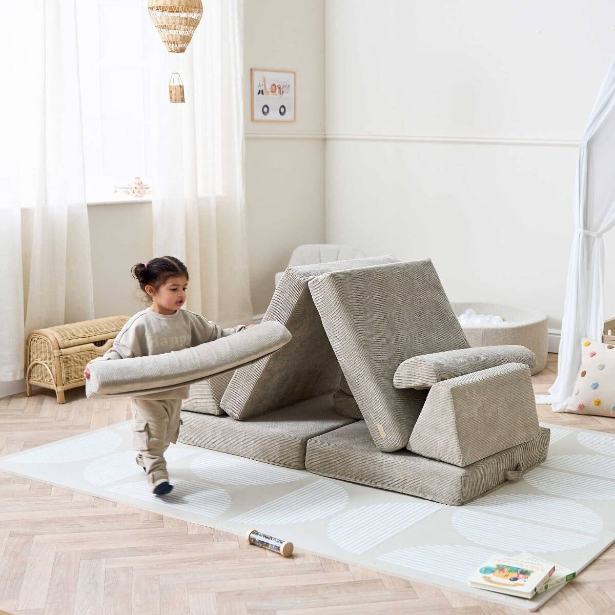 Playrama Montessori Kids Play Sofa - Image 4