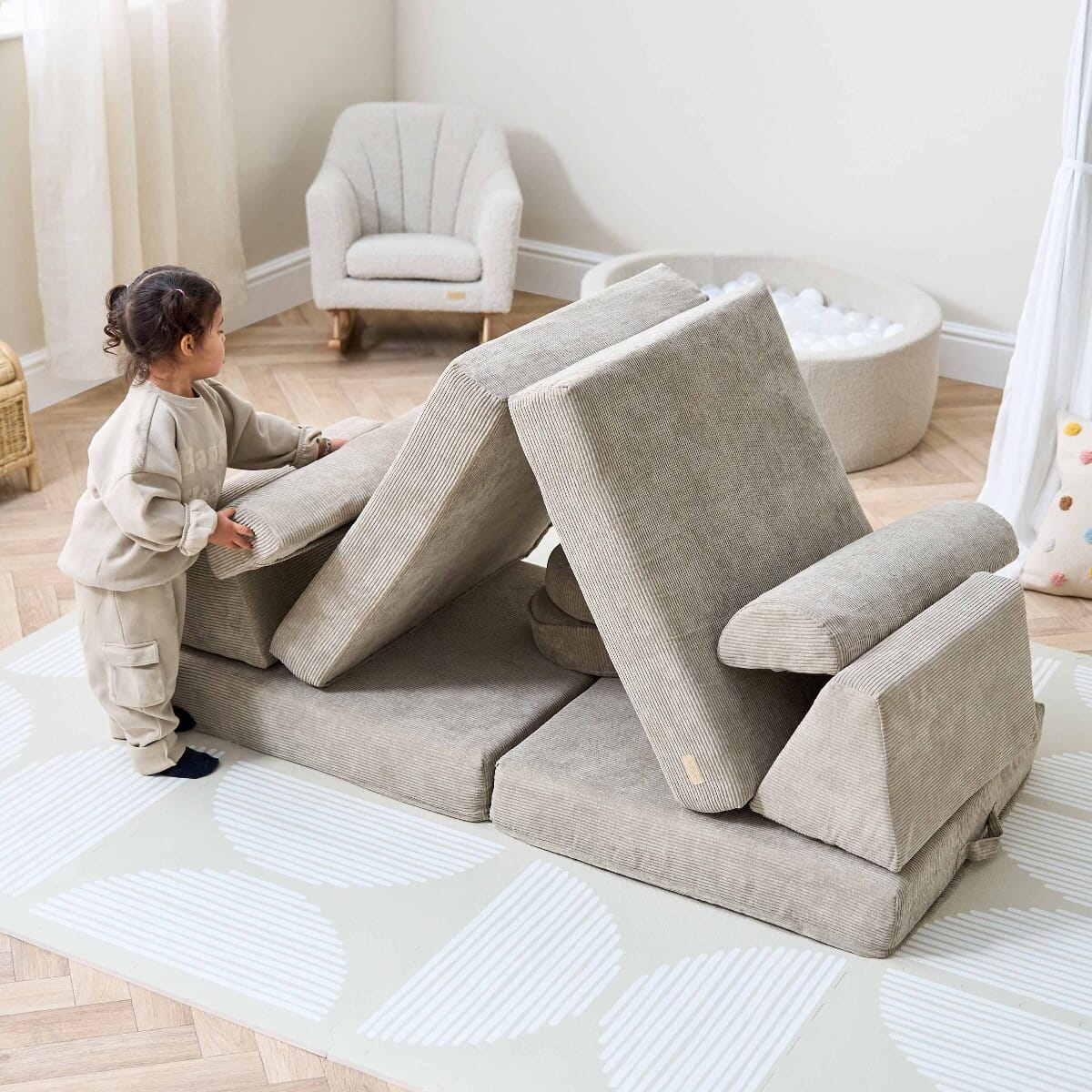 Playrama Montessori Kids Play Sofa - Image 5