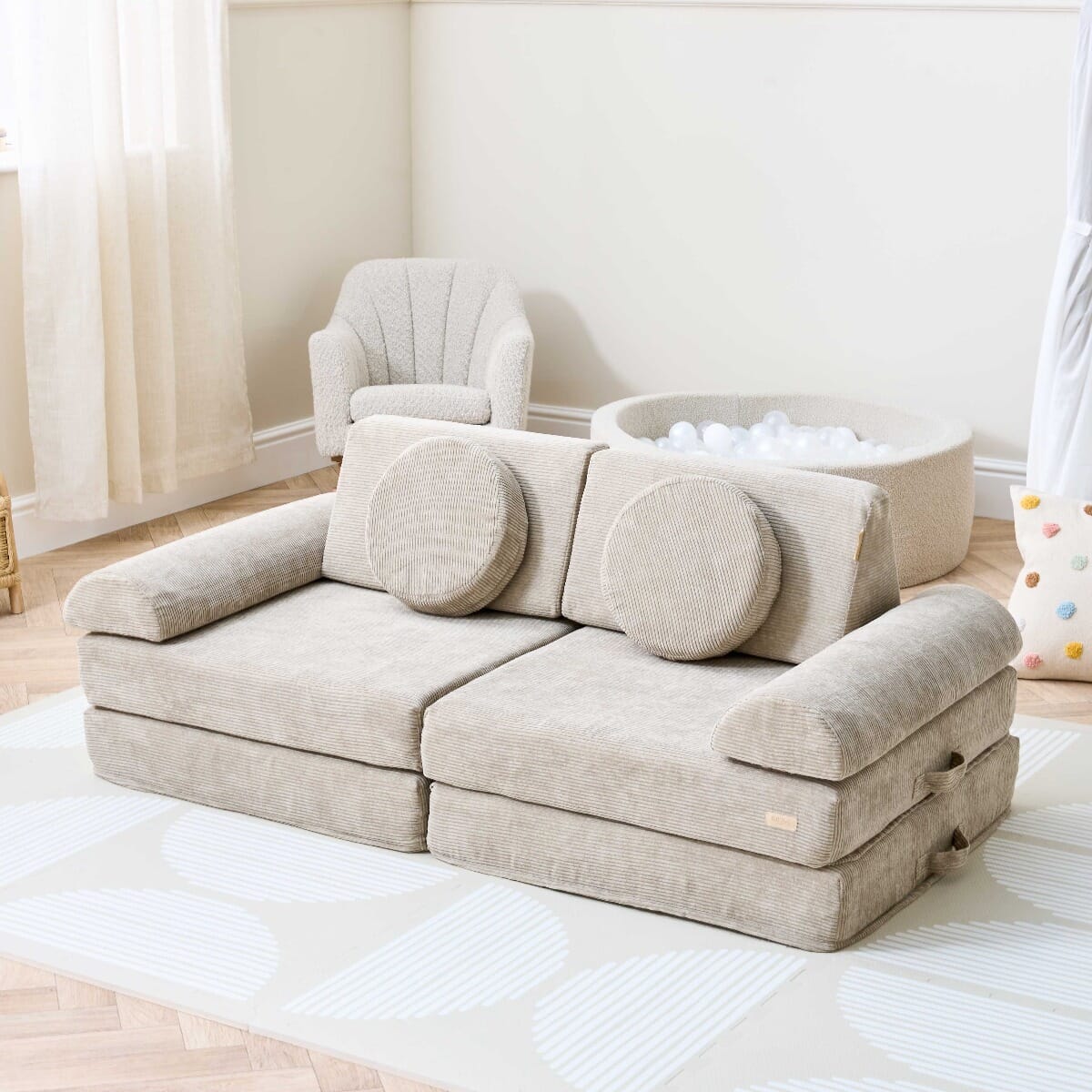 Playrama Montessori Kids Play Sofa - Image 7