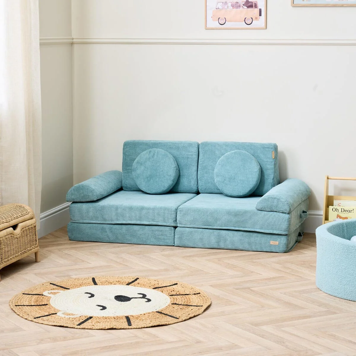 Playrama Montessori Kids Play Sofa - Image 8