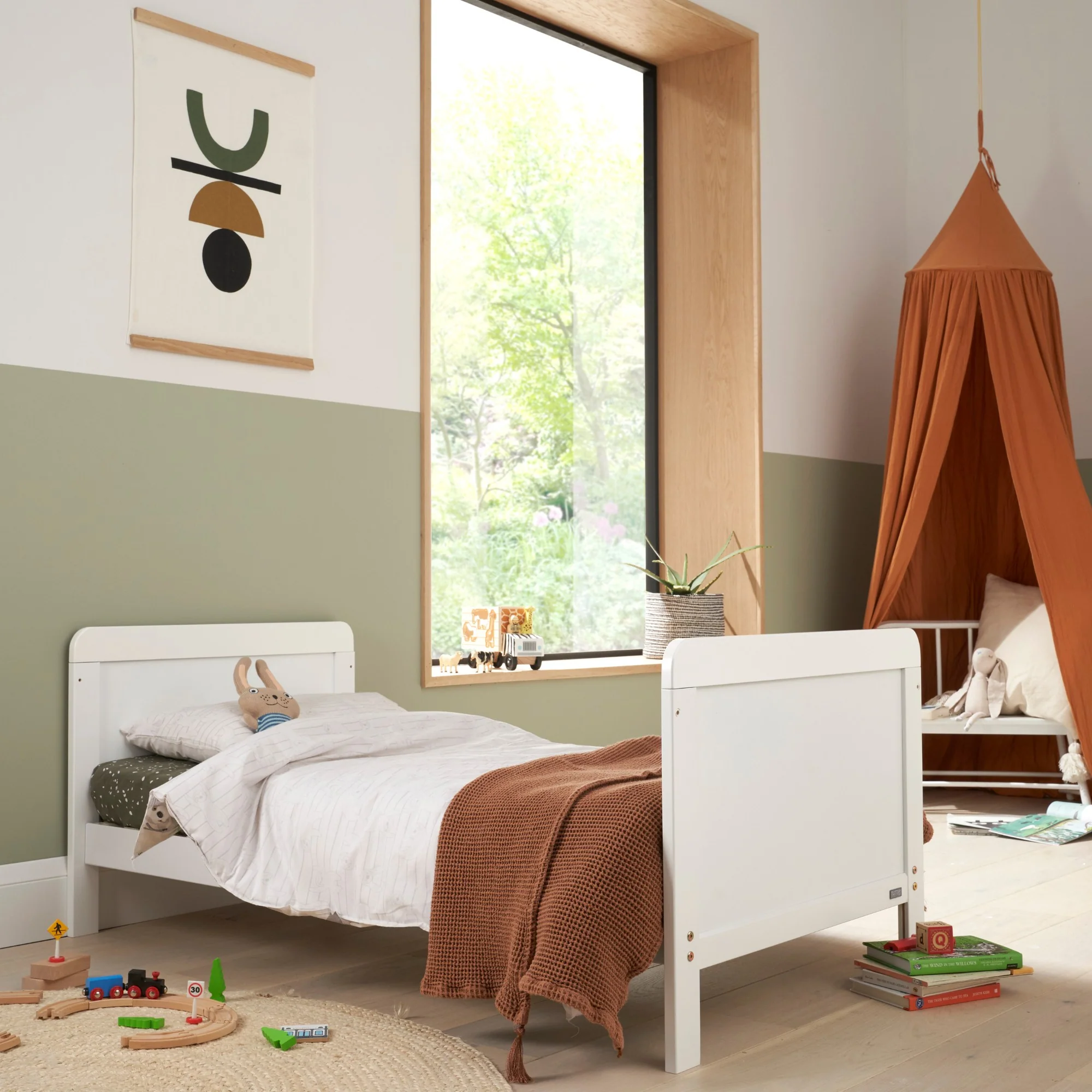 Rio Cot Bed with Cot Top Changer & Mattress - Image 3
