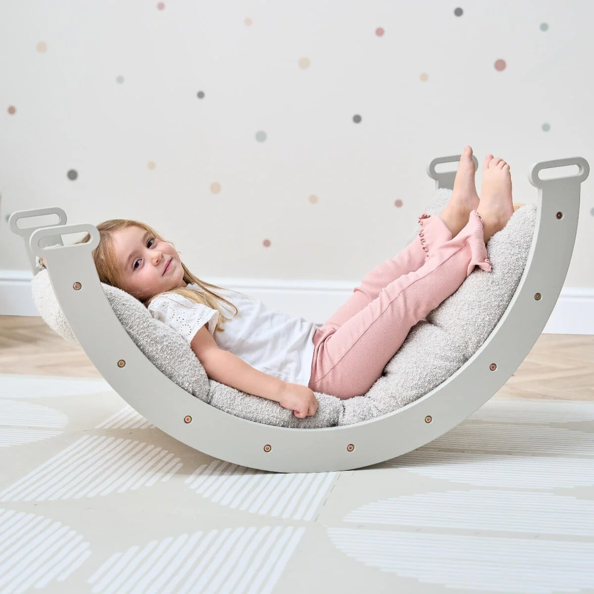 Scala Montessori 3-in-1 Pikler Climbing Frame with Climbing Wall - Image 6