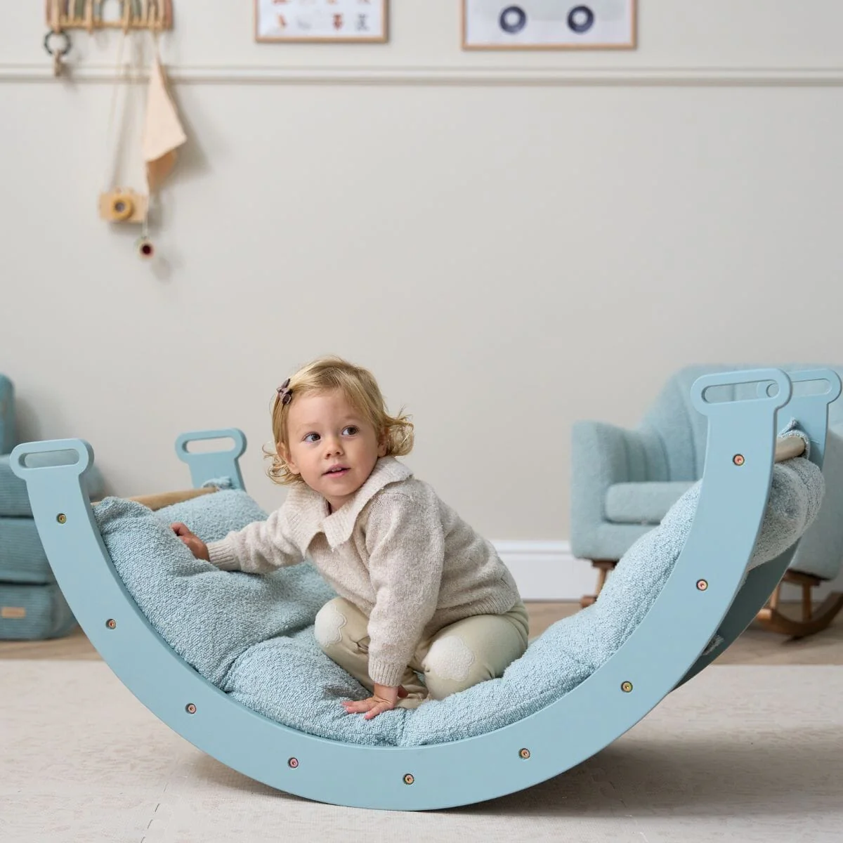Scala Montessori Pikler Play Arch & Cushion