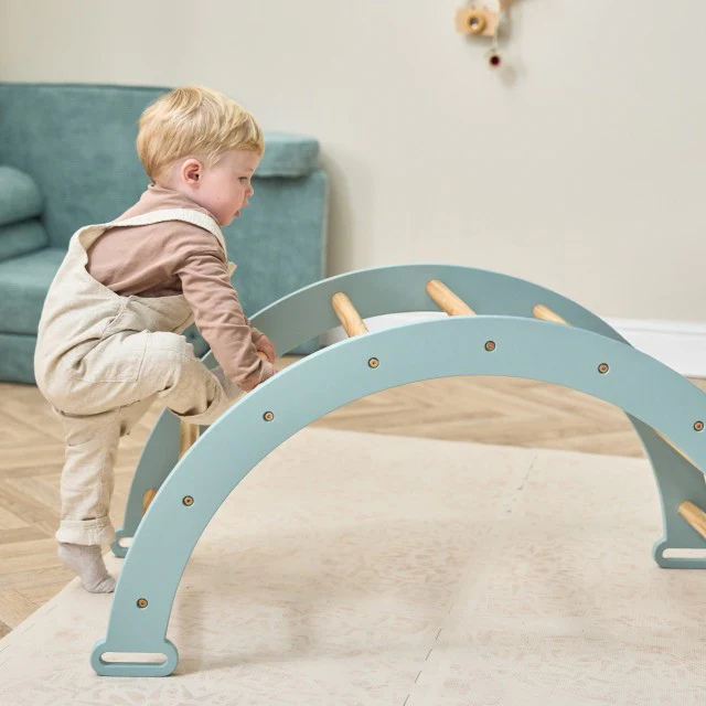 Scala Montessori Pikler Play Arch & Cushion - Image 4